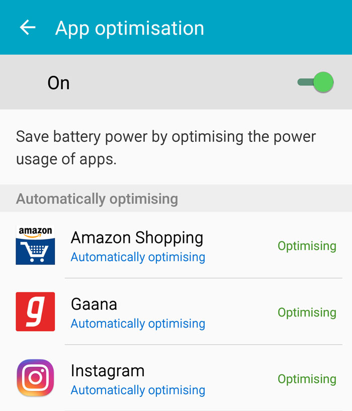 App Optimisation