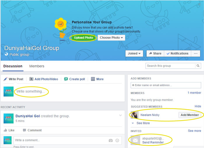 How to Create Facebook Group Step 4