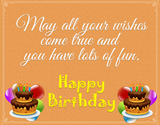 Birthday Wishes 1