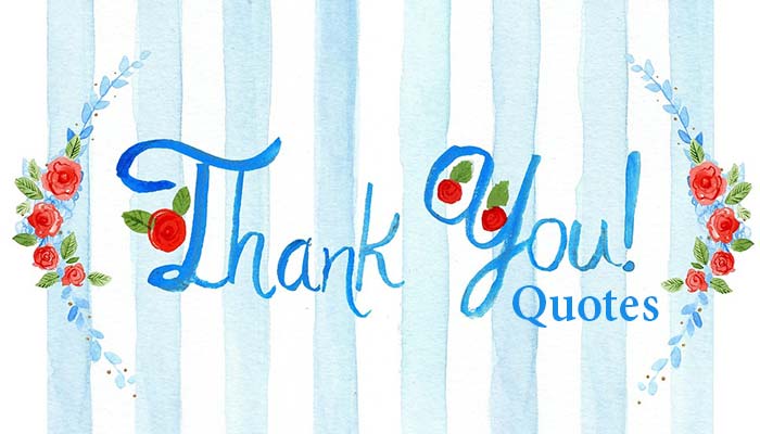 Thank You Quotes