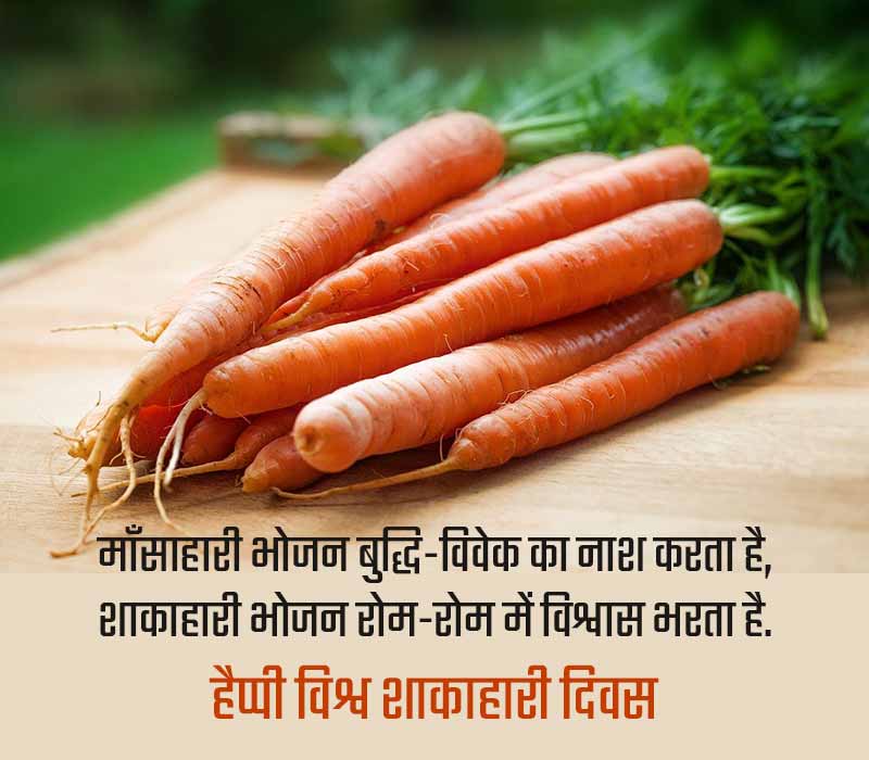 World Vegetarian Day Shayari in Hindi