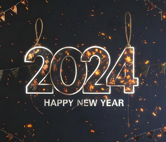 Happy New Year 2024 Images Wishes in Hindi