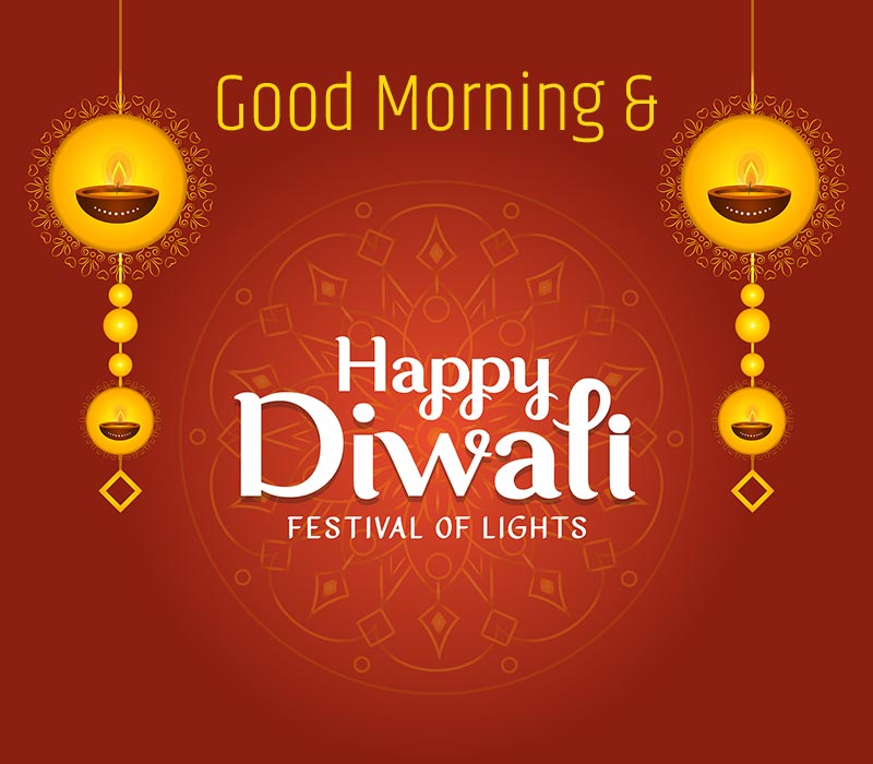 Happy Diwali Good Morning Photo