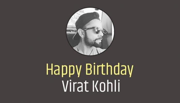 Happy Birthday Virat Kohli Image Photo Pic Wallpaper DP Download