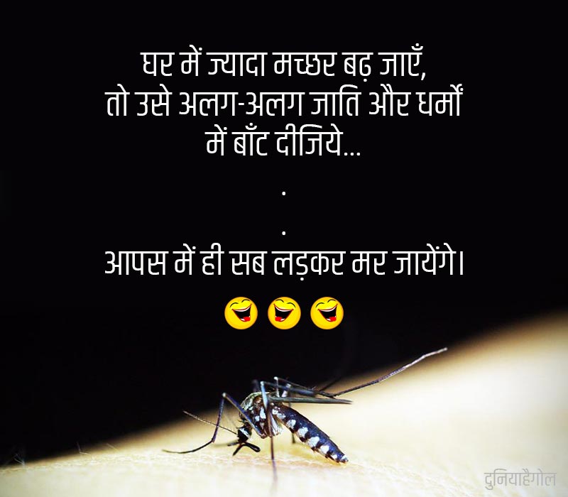 Mosquito Jokes in Hindi